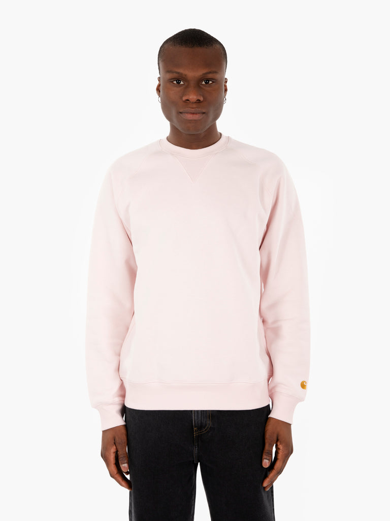 Carhartt WIP - Chase sweat air pink / gold