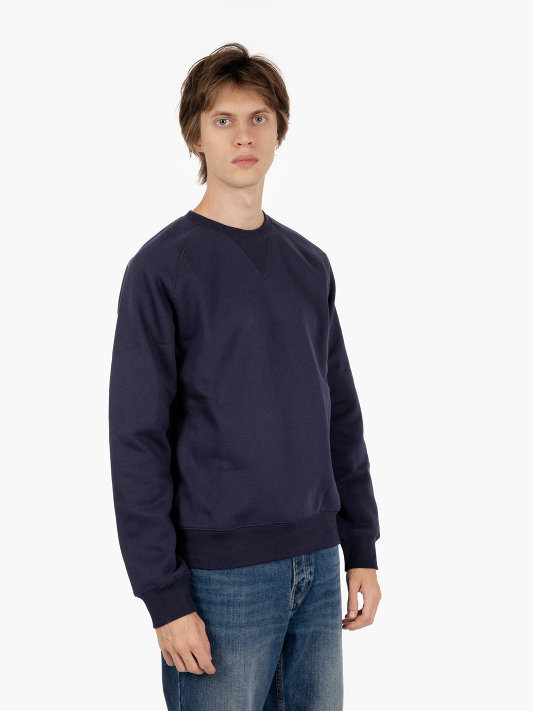Chase sweat dark navy / gold