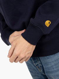Chase sweat dark navy / gold 