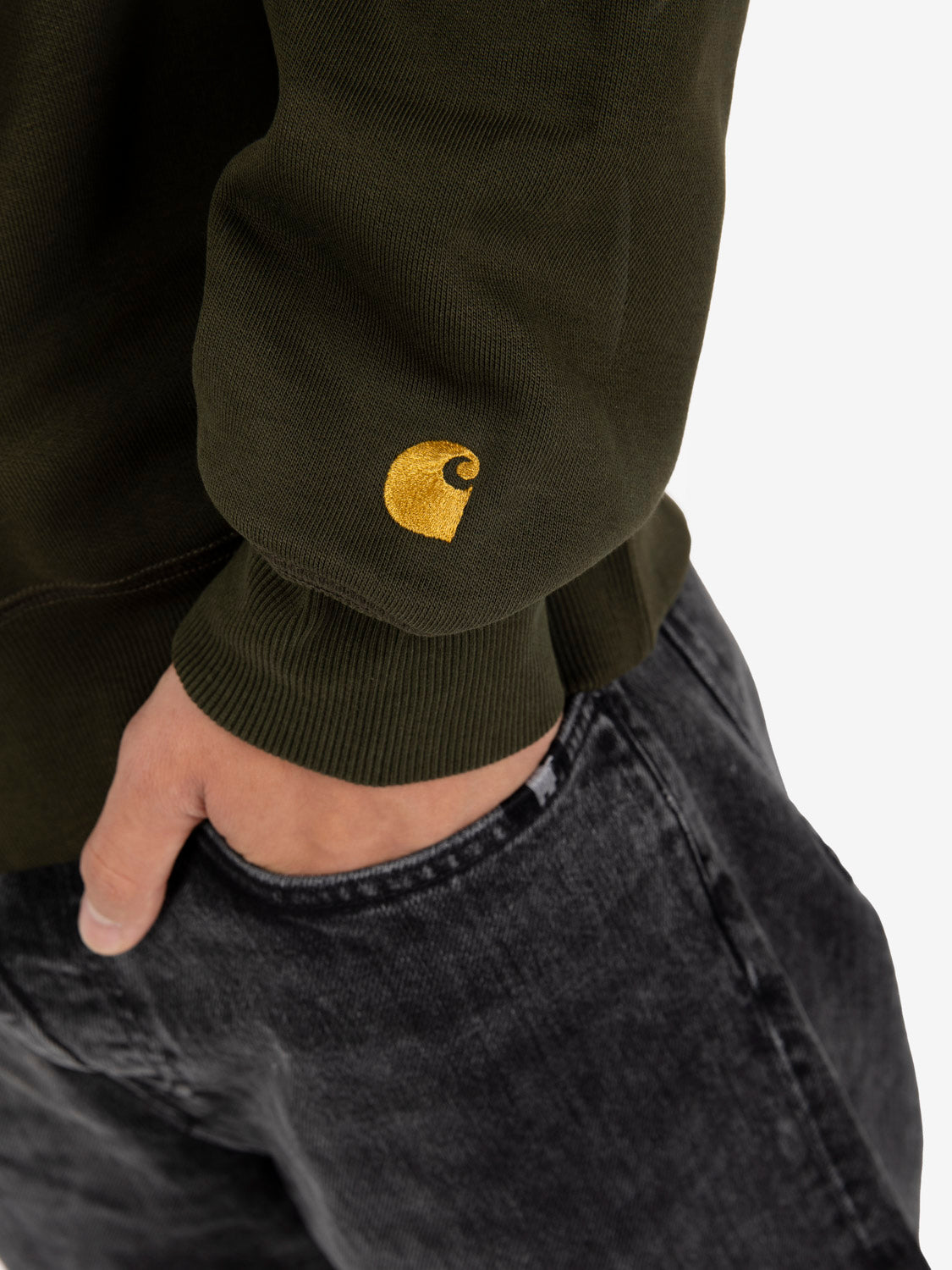 Chase sweat olive / gold