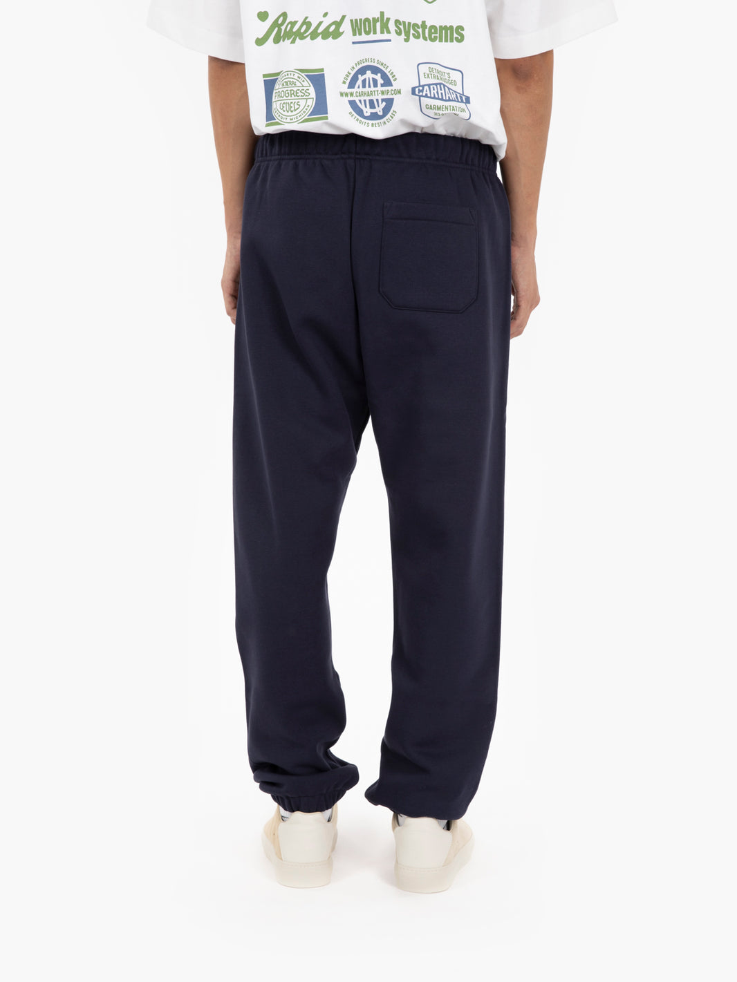 Chase Sweat pant dark navy / gold