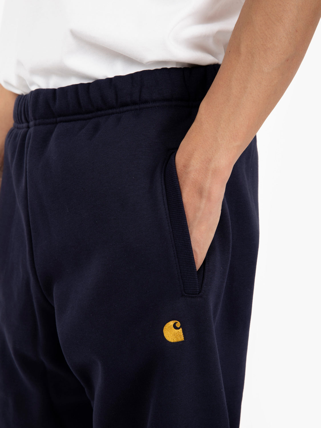 Chase Sweat pant dark navy / gold