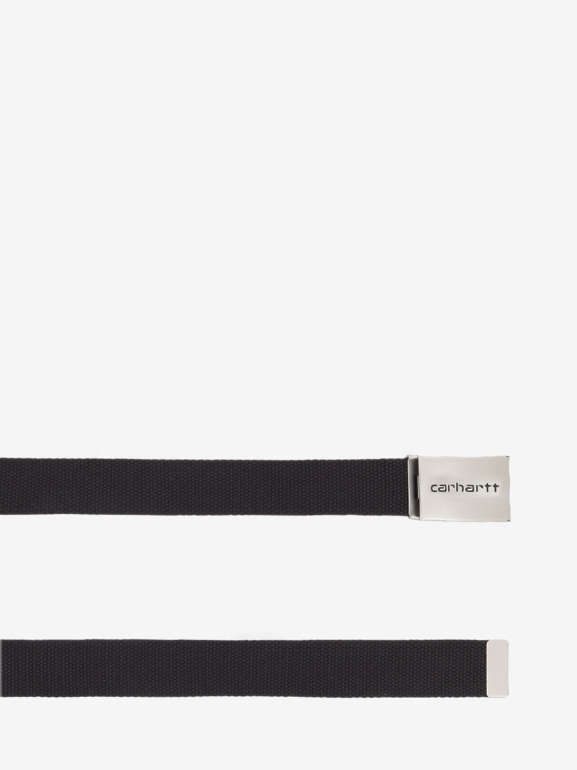 Clip belt chrome tobacco