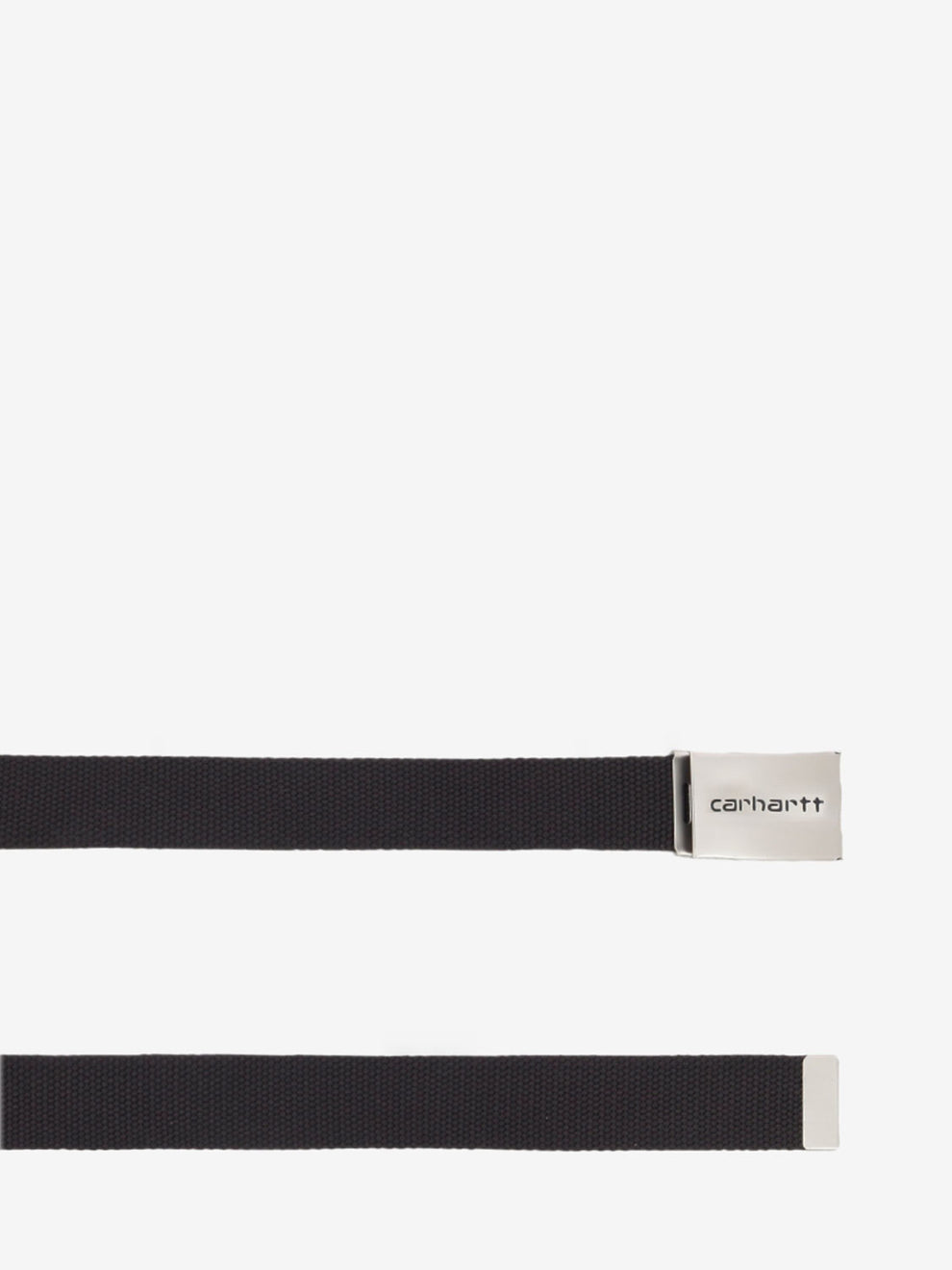Clip belt chrome tobacco