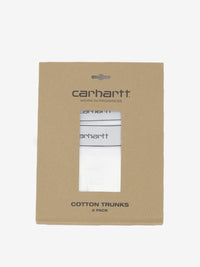Black cotton trunks double pack