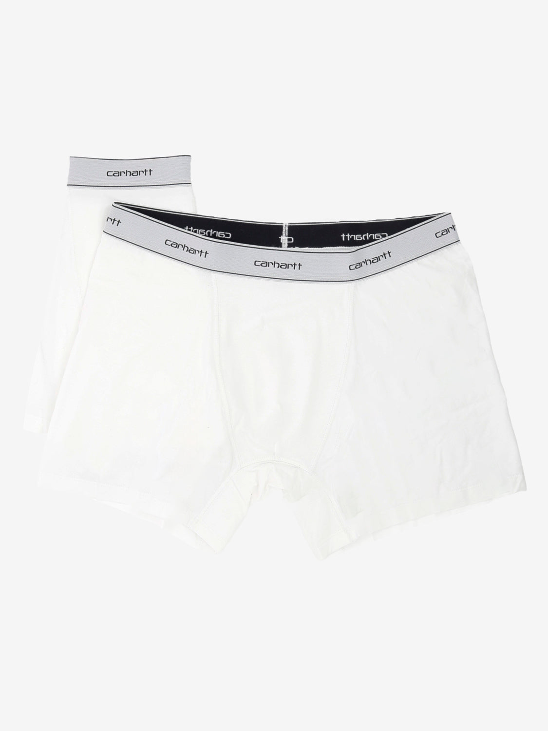 Cotton trunks double pack black