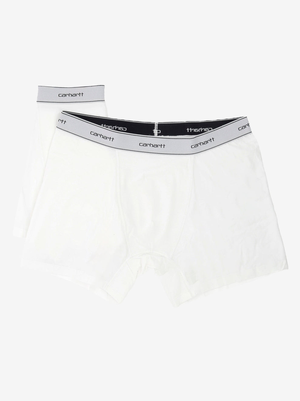 Cotton trunks double pack black