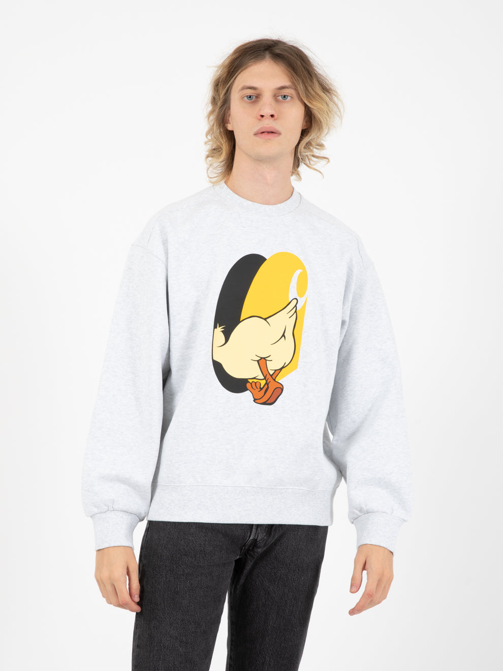DeadKebab Knock Knock Sweatshirt ash heater 