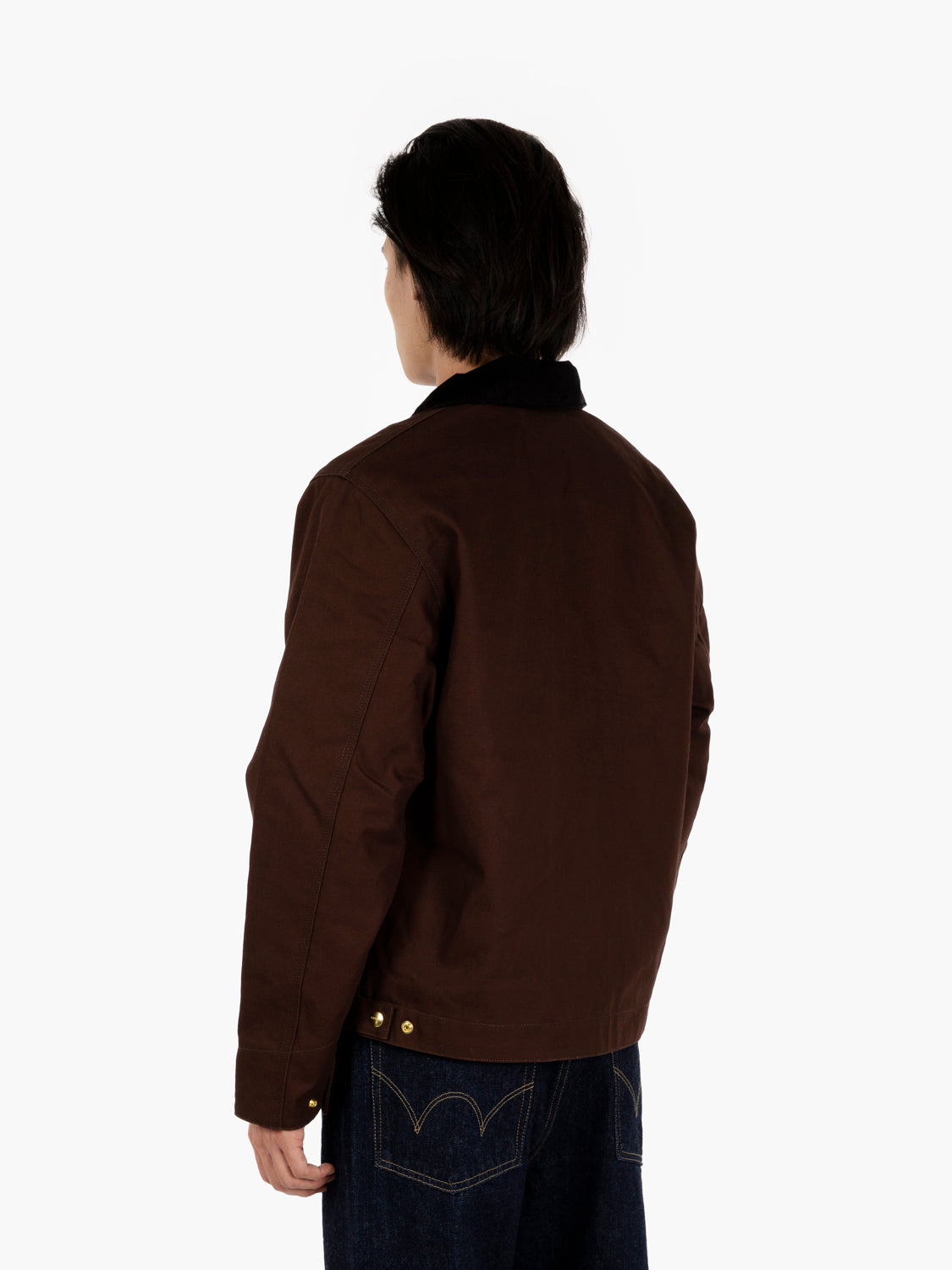 Detroit jacket black / tobacco