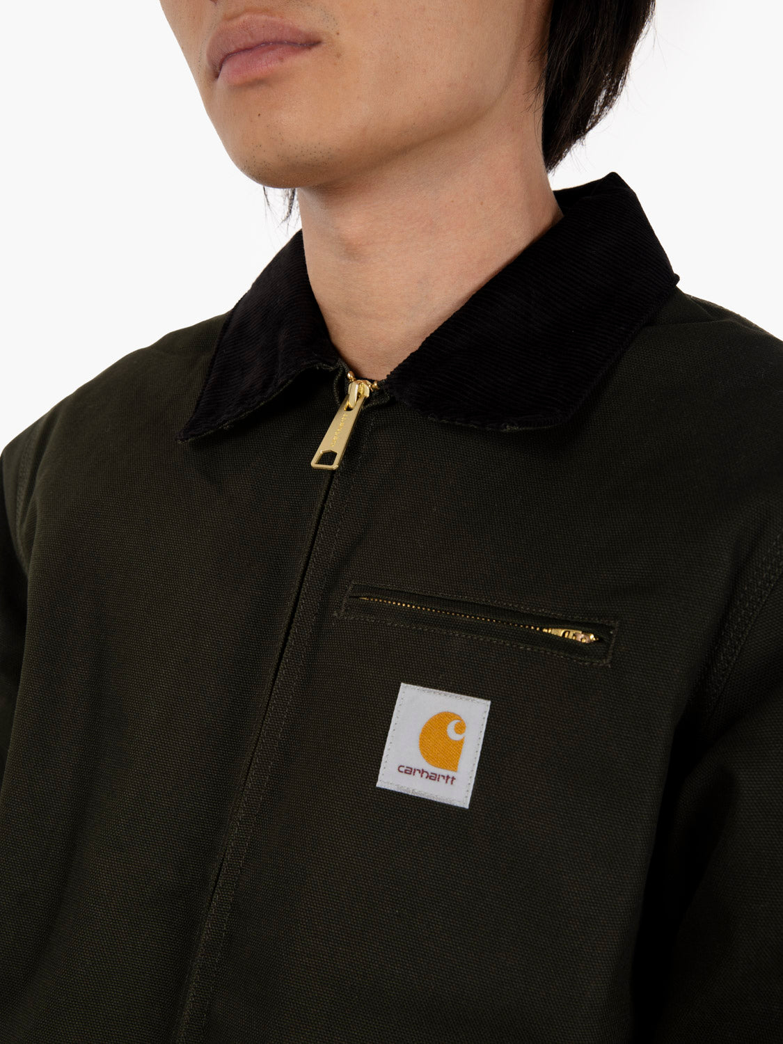 Detroit jacket olive / black