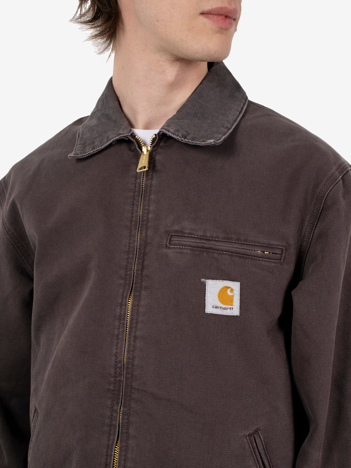 Detroit Jacket shale stone canvas