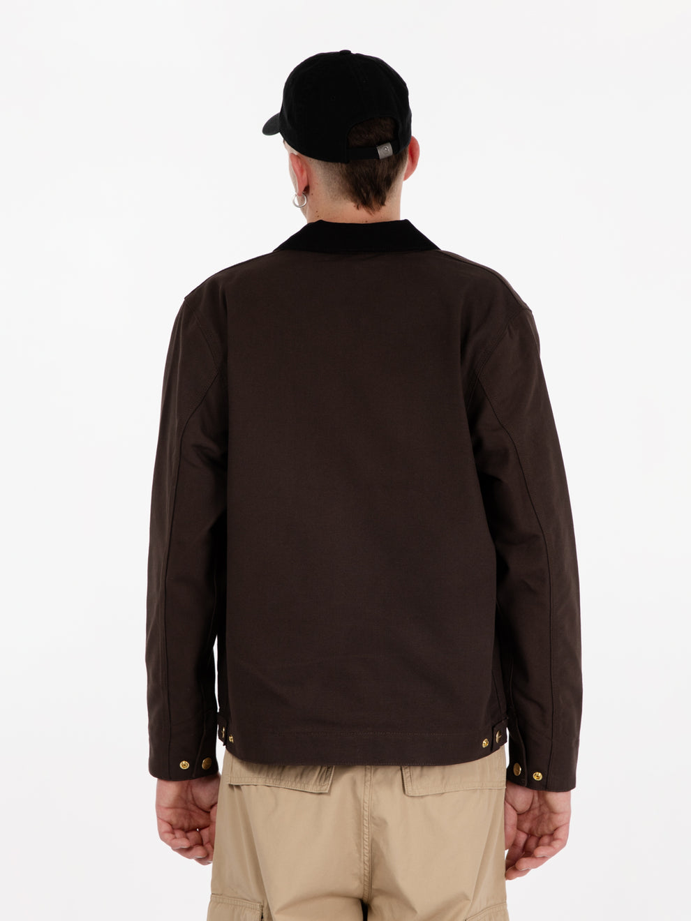 Detroit jacket tobacco / black 