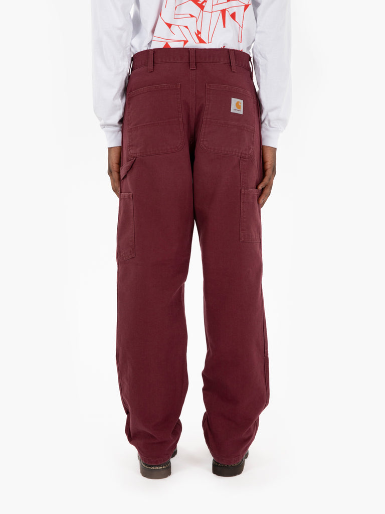 Carhartt WIP - Double knee pant malbec