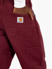 Carhartt WIP - Double knee pant malbec