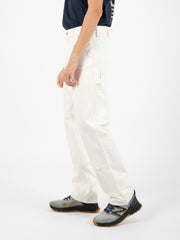 Carhartt WIP - Double Knee Pant White Rinsed