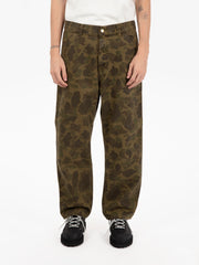 Carhartt WIP - Duck single knee pant camo duck green