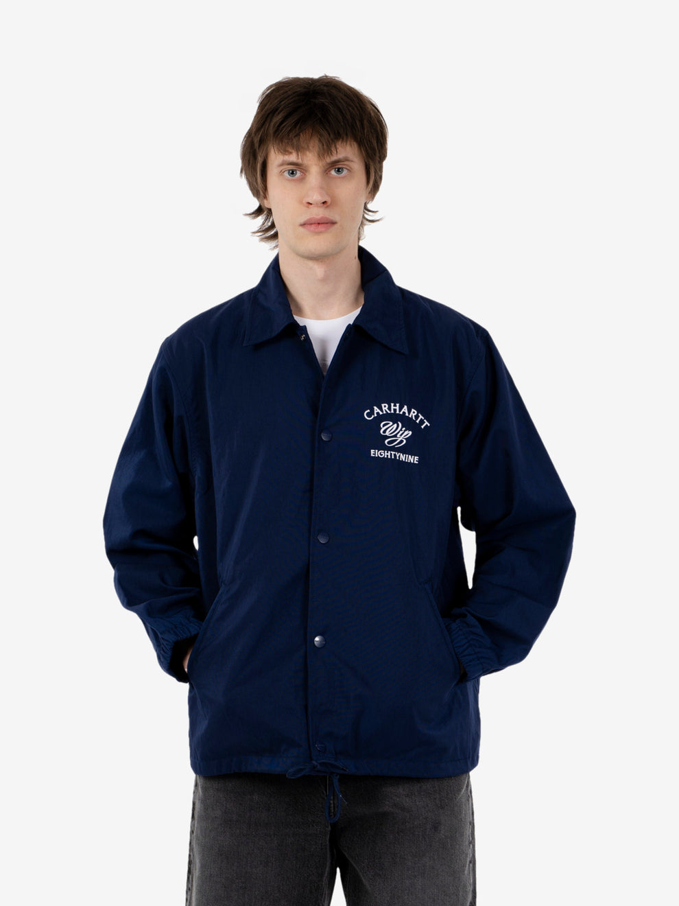 Eightynine Coach Jacket Jupiter/White 
