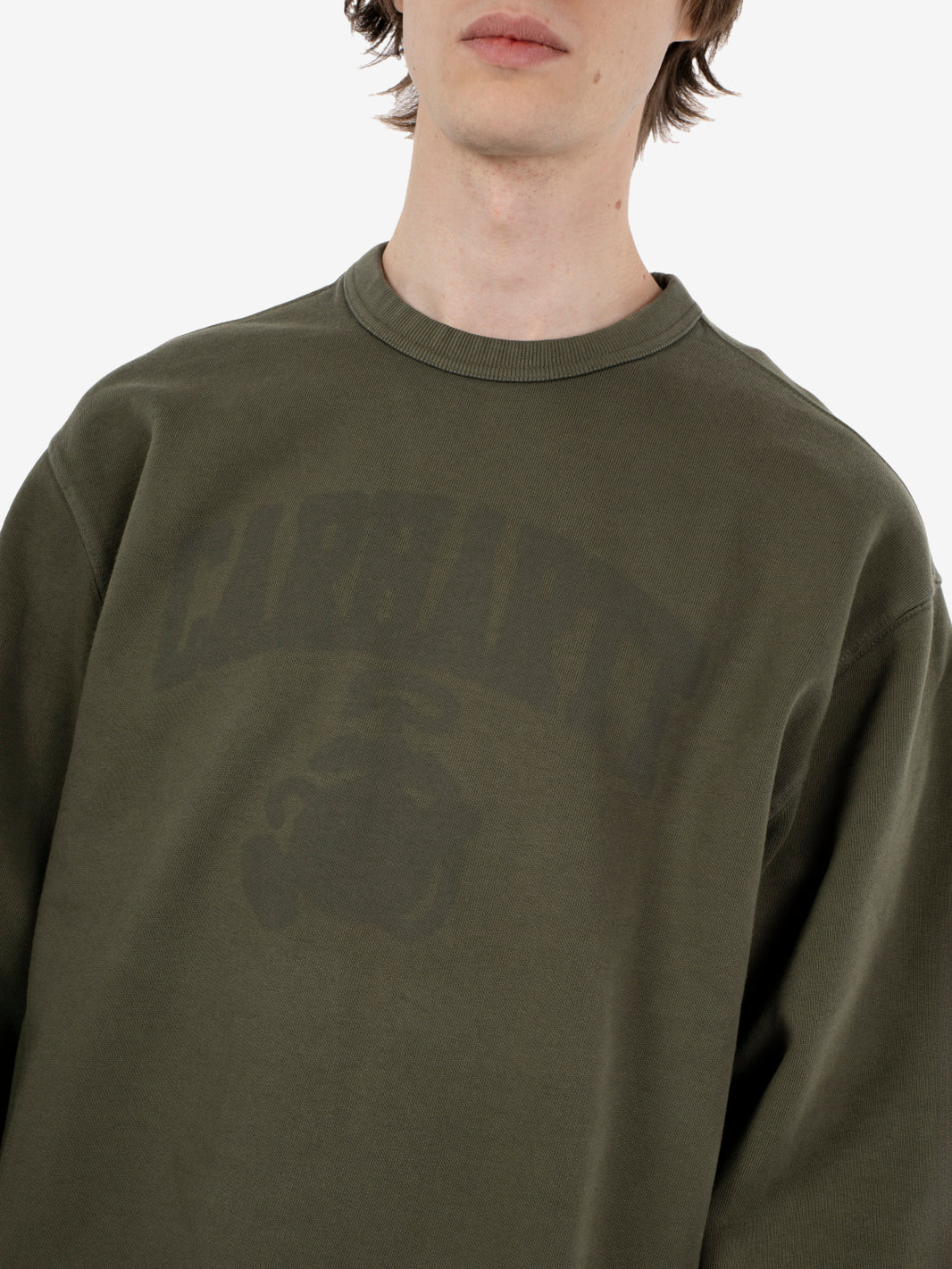 Faded Pond Corps Sweat Cypress