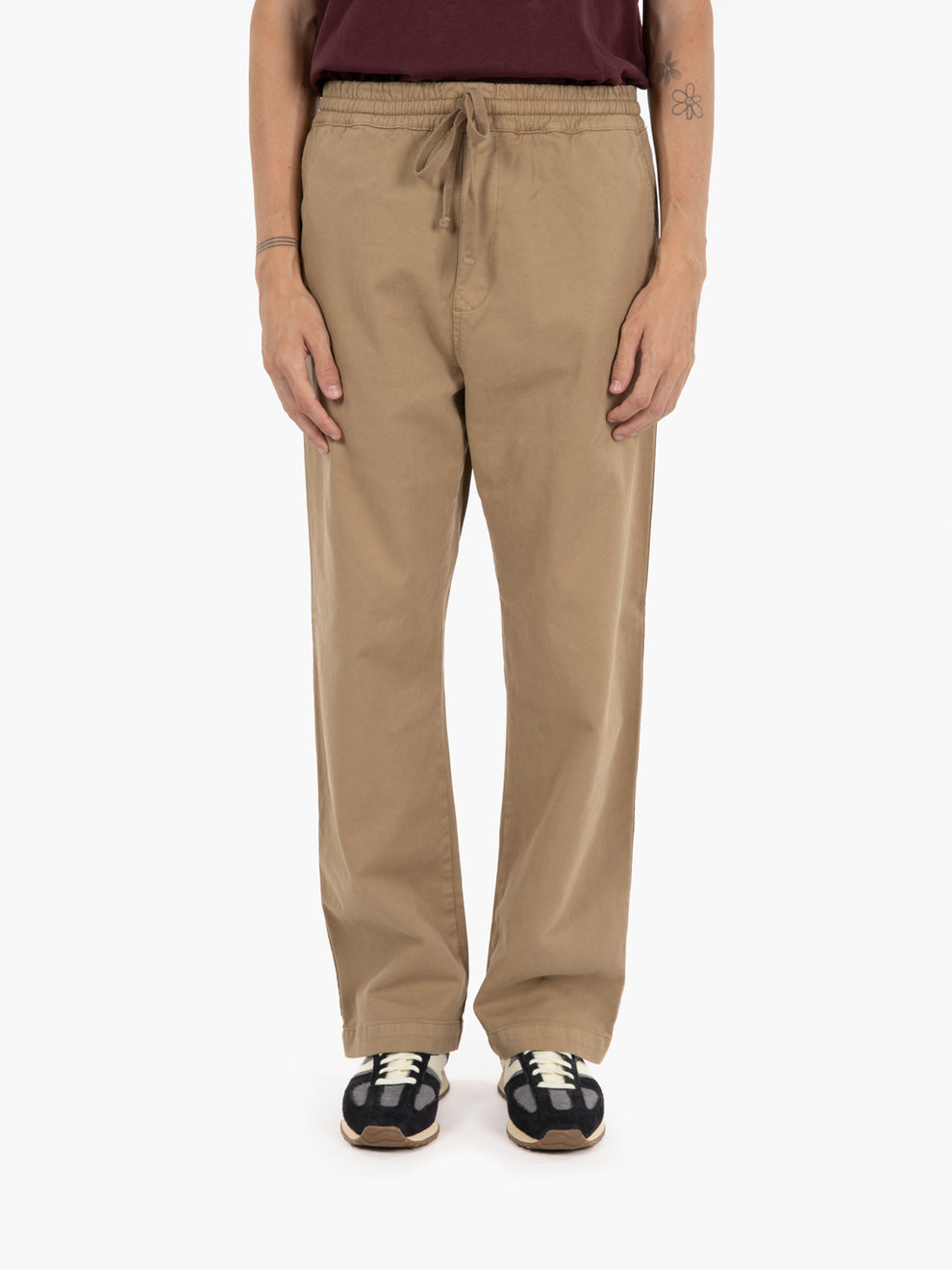 Floyde pant leather garment dyed