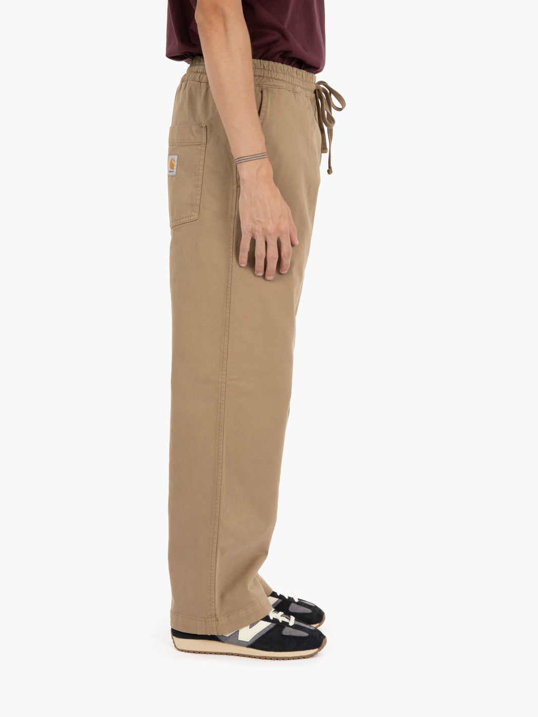 Floyde pant leather garment dyed