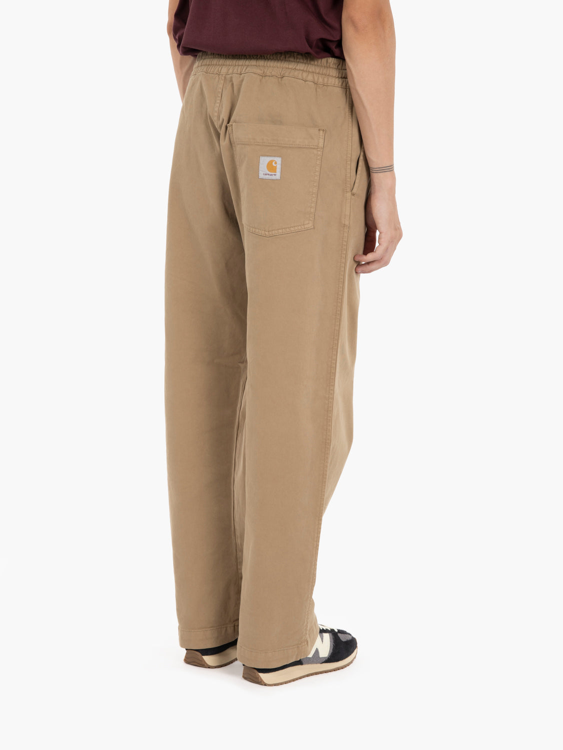 Floyde pant leather garment dyed