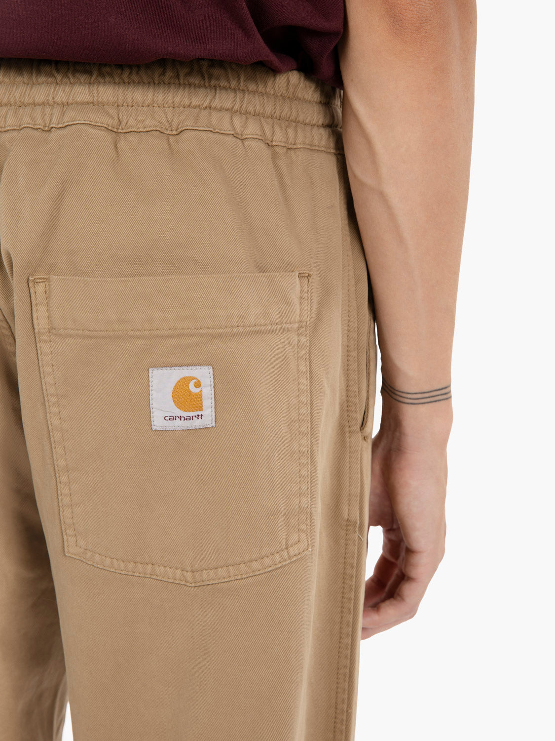 Floyde pant leather garment dyed