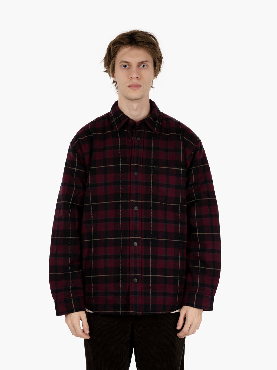 Gargan Shirt Jac check dark fir