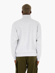 Carhartt WIP - Half Zip American Script Sweat Ash Heather