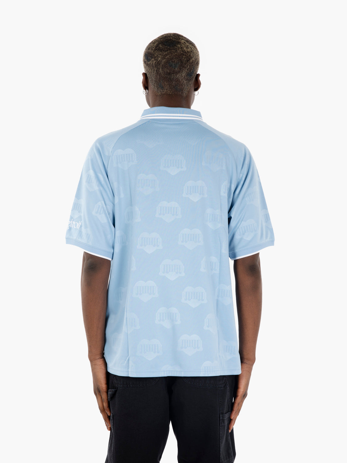 Hartt's Football t-shirt SS jacquard / bluebird 