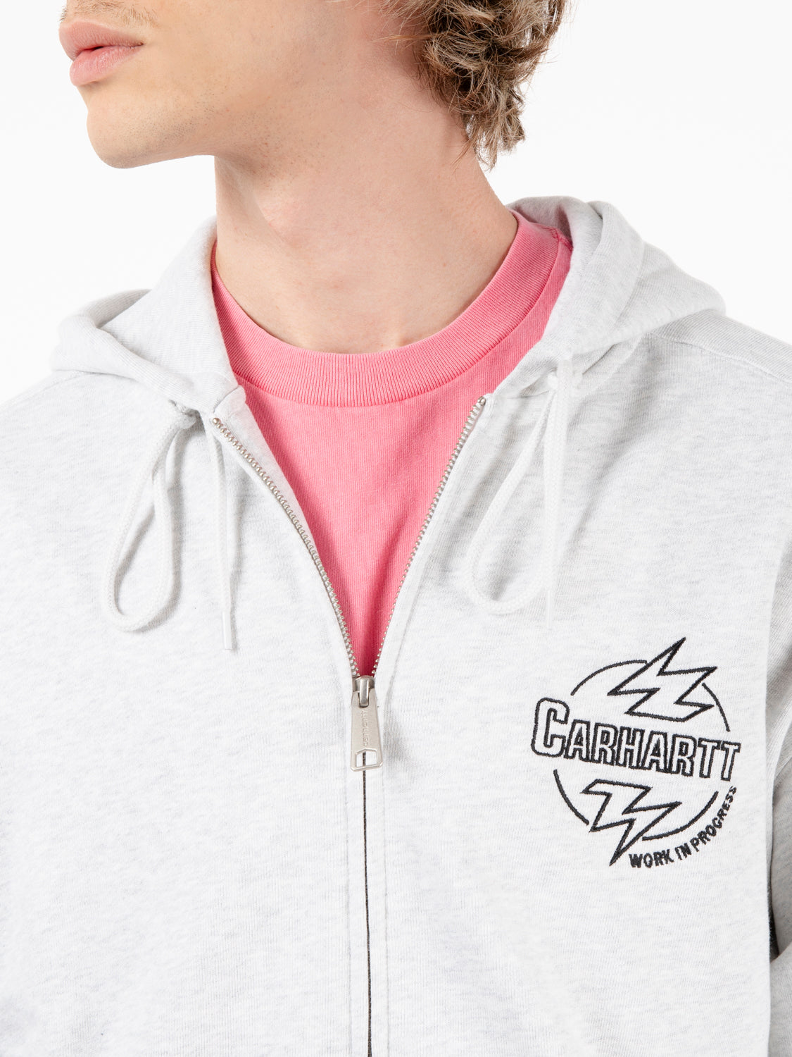 Hooded Ablaze Jacket ash heather / black