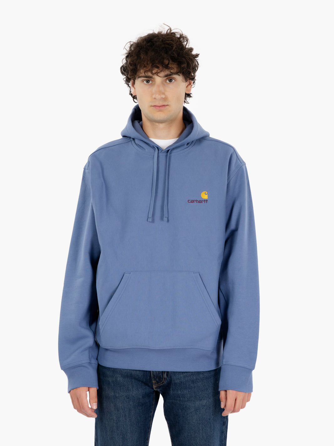 Hooded american script sweat sorrent