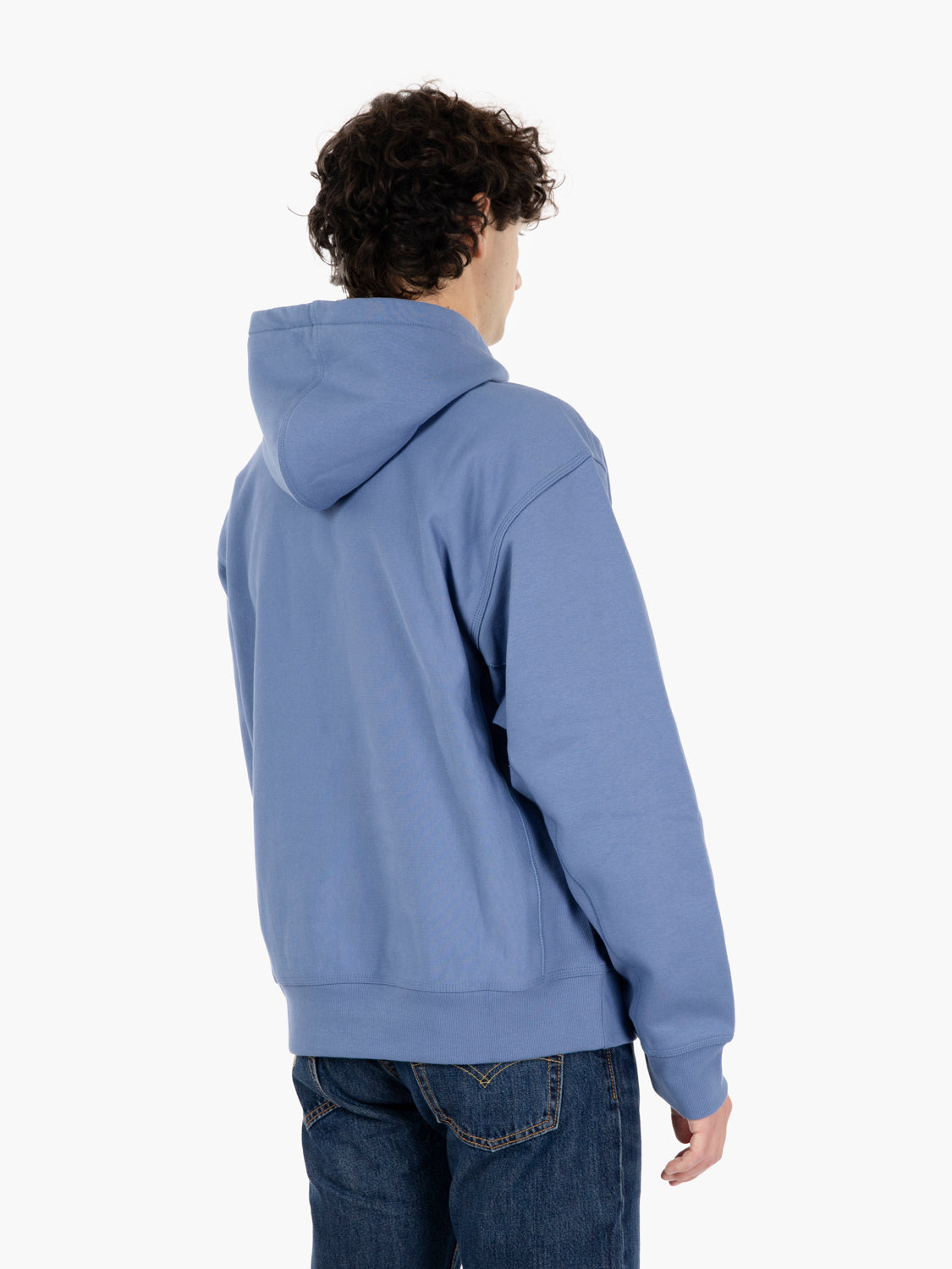 Hooded american script sweat sorrent