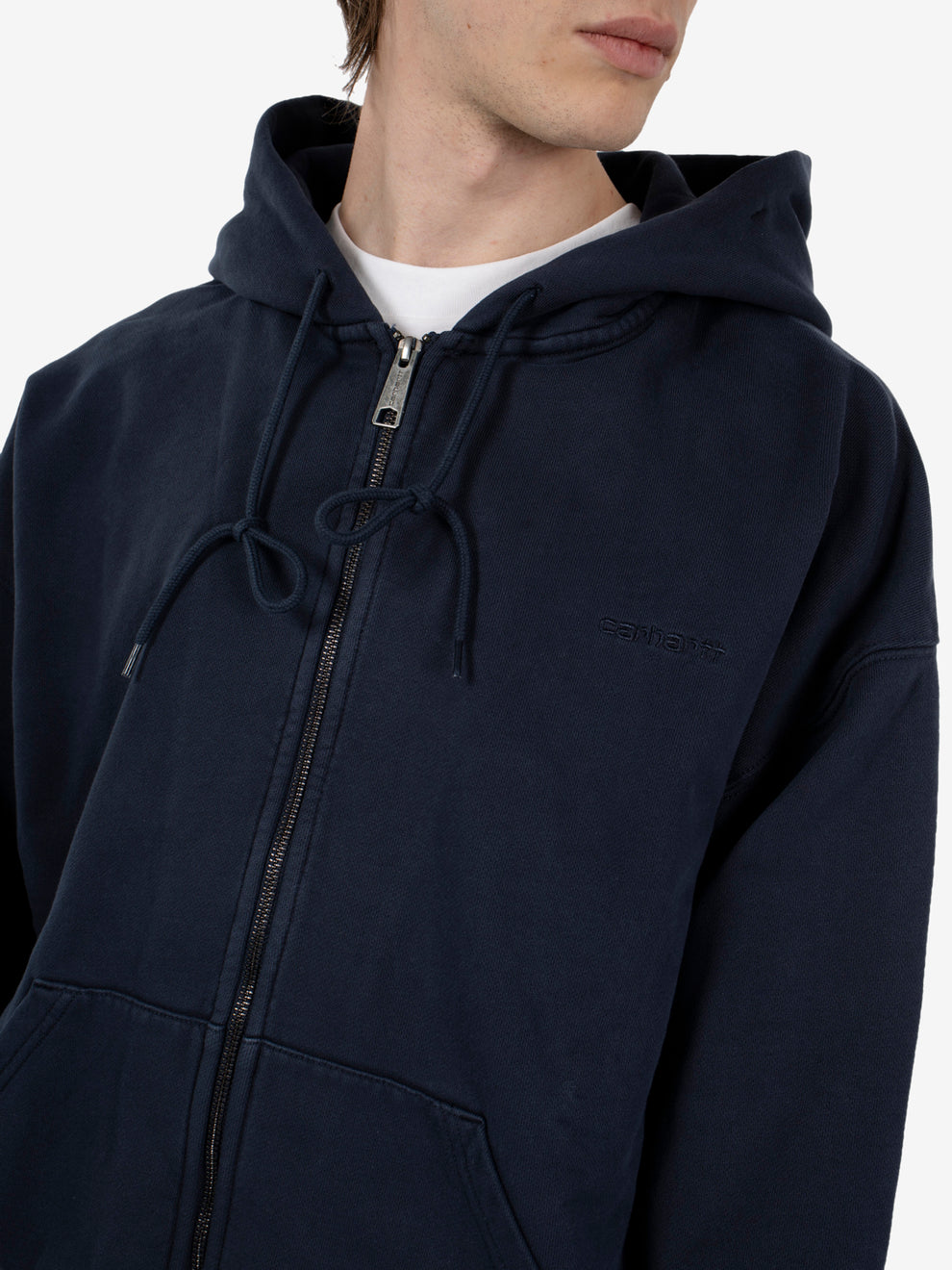 Hooded Benton Sweat Jacket carbon 