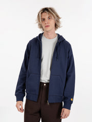 Carhartt WIP - Hooded chase jacket blue / gold