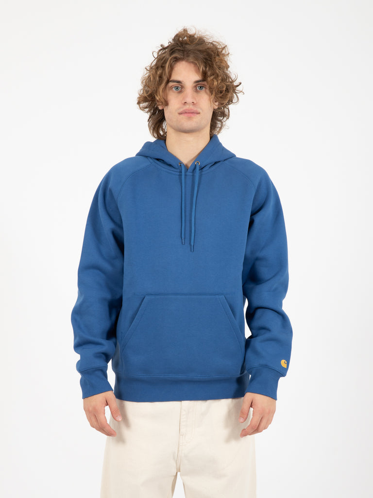 Carhartt WIP - Hooded Chase sweat liberty / gold