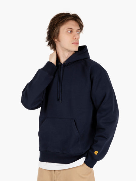 Hooded Chase sweat mizar / gold