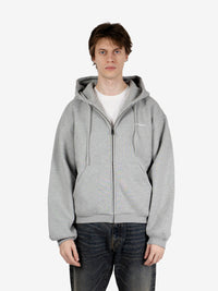 Hooded Ebbert jacket grey heather / white
