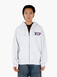 Hooded Mini Wip Sweat jacket ash heather