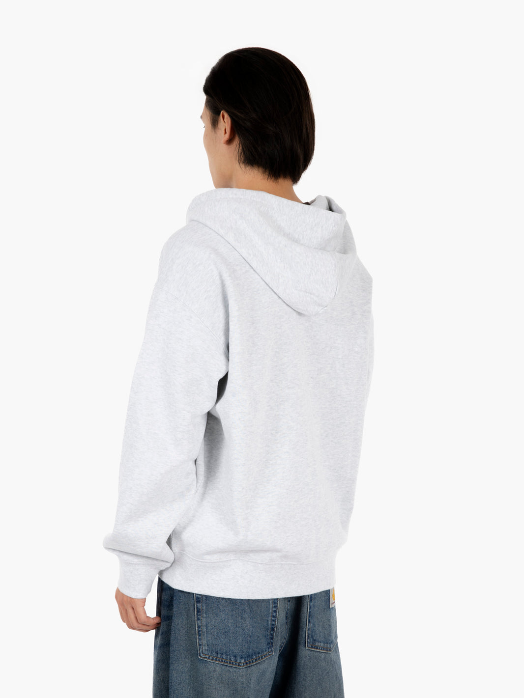 Hooded Mini Wip Sweat jacket ash heather