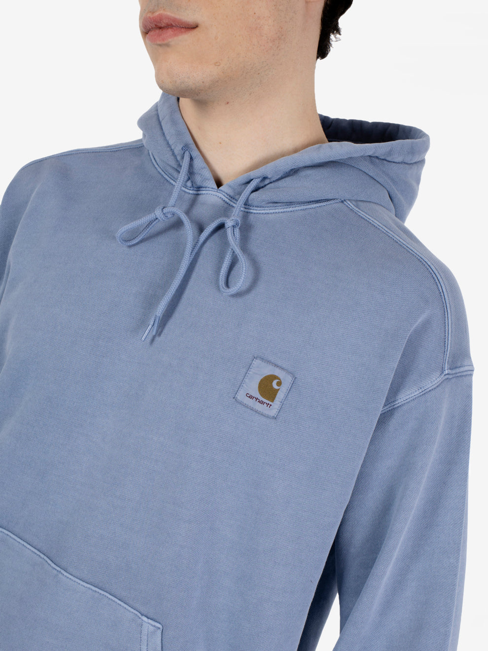 Hooded Nelson Sweat gentle blue 