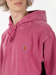 Carhartt WIP - Hooded Nelson sweat magenta