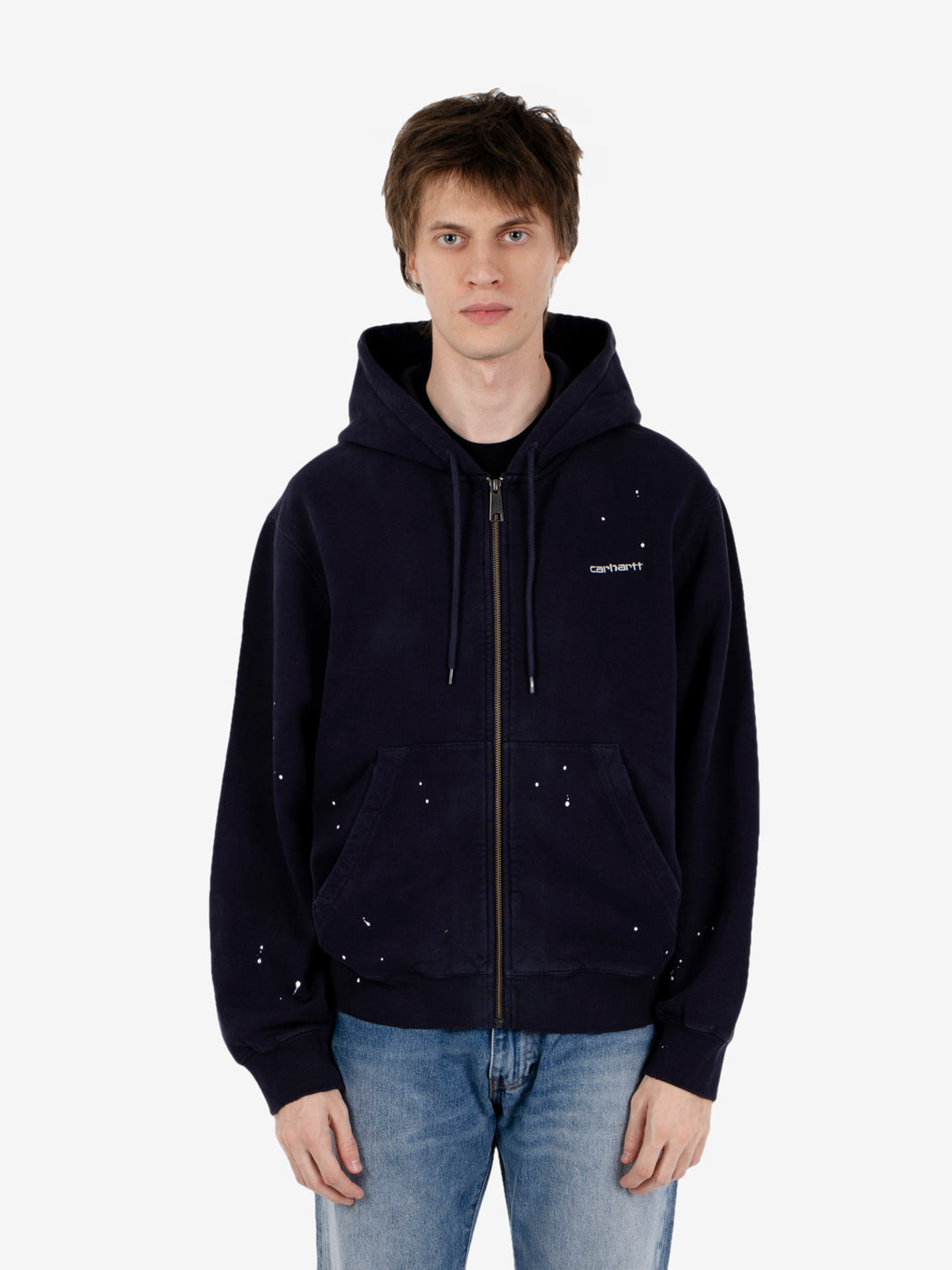 Hooded Painter Jacket dark navy