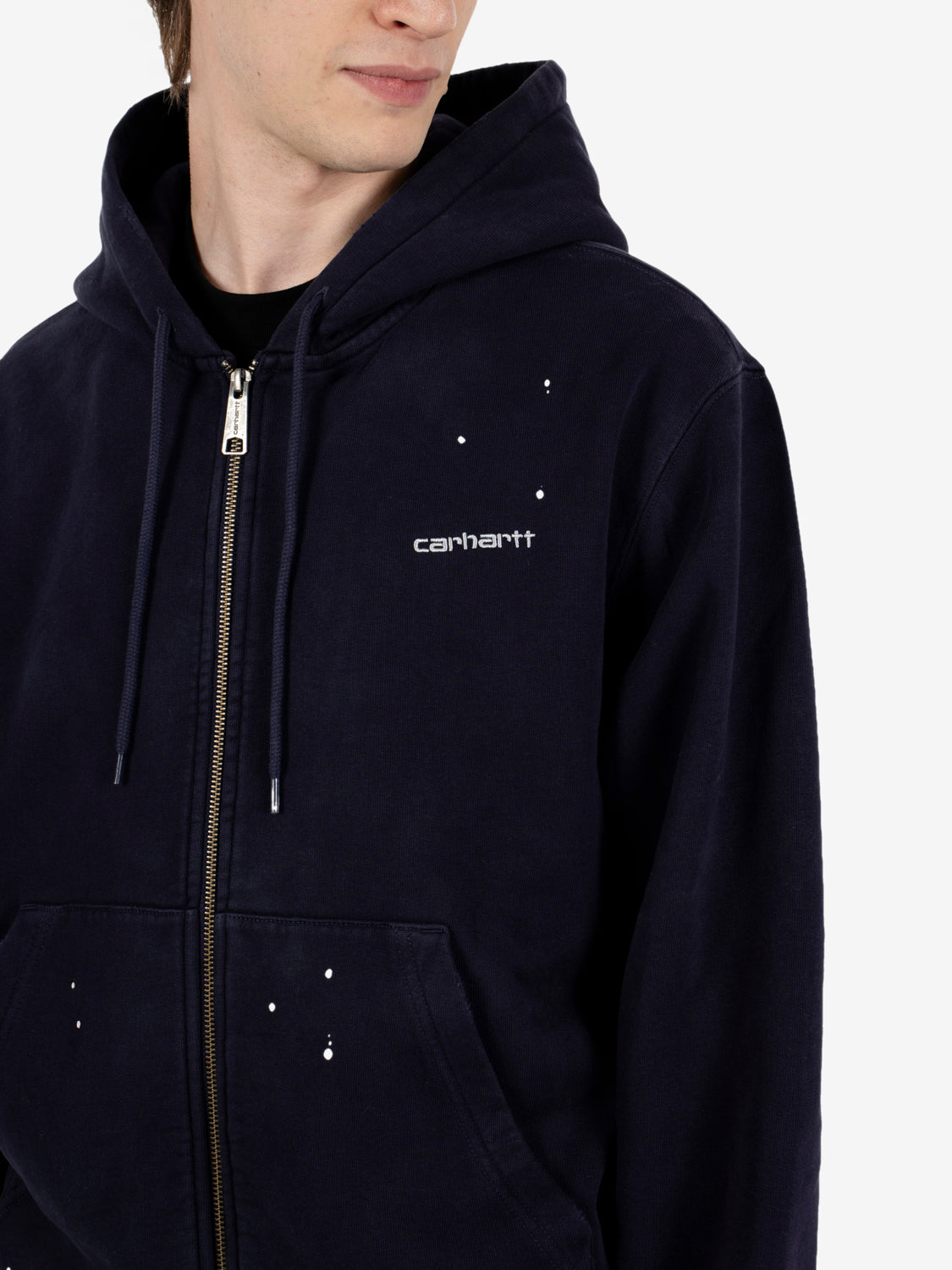 Hooded Painter Jacket dark navy