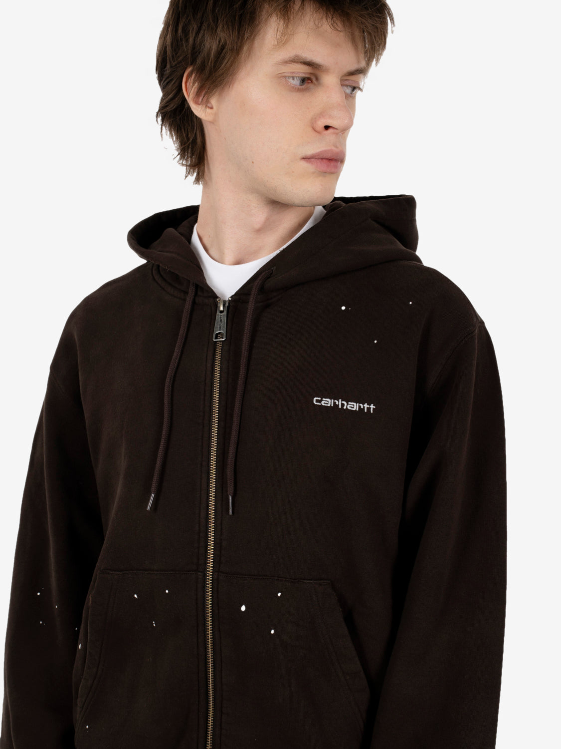 Hooded Painter Jacket tobacco