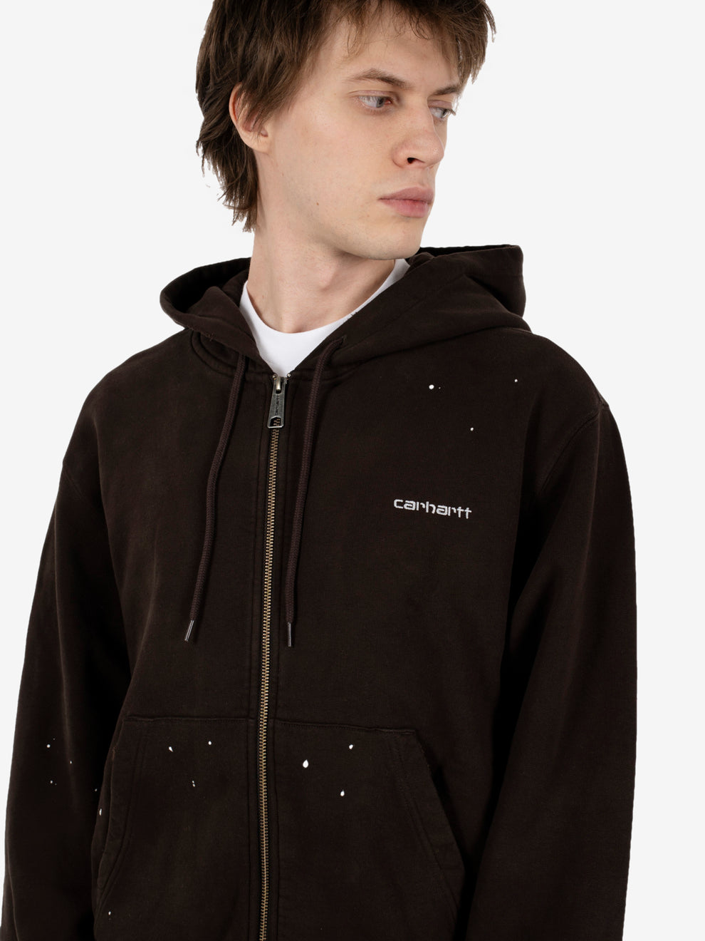 Hooded Painter Jacket tobacco