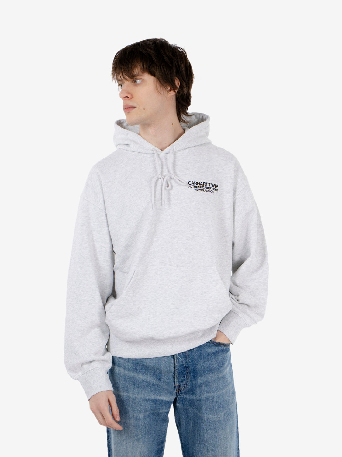 Hooded Sean Hamilton sweat ash heather
