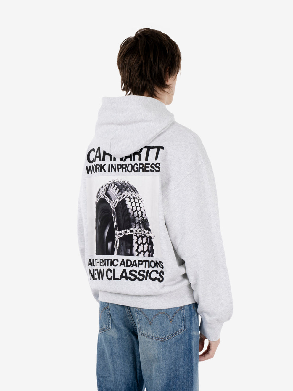 Hooded Sean Hamilton sweat ash heather