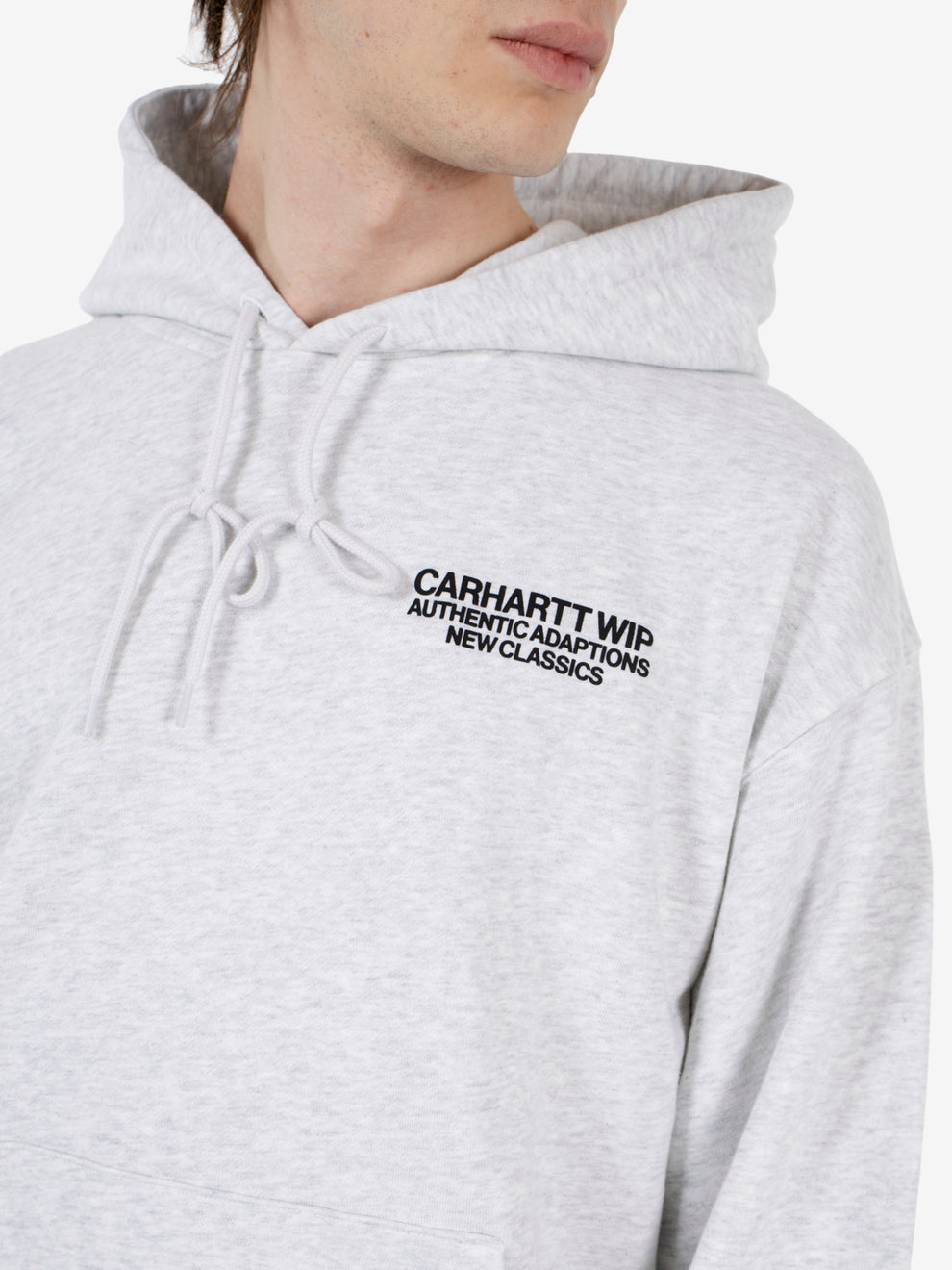 Hooded Sean Hamilton sweat ash heather