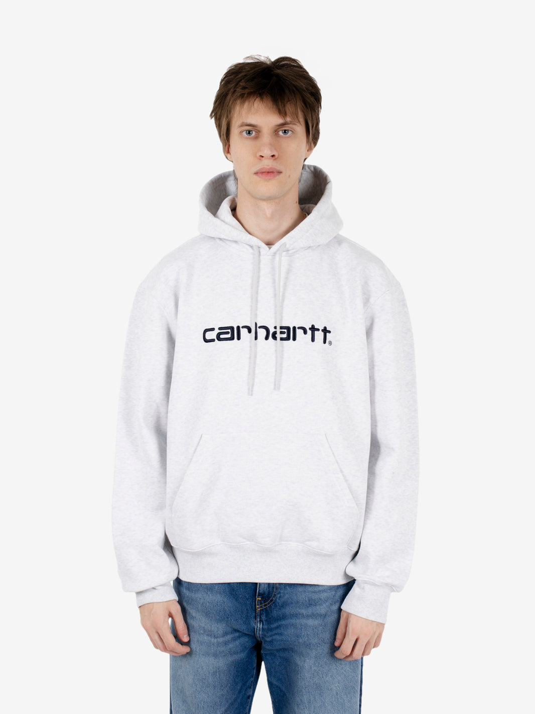 Hooded Sweat ash heather / graphite