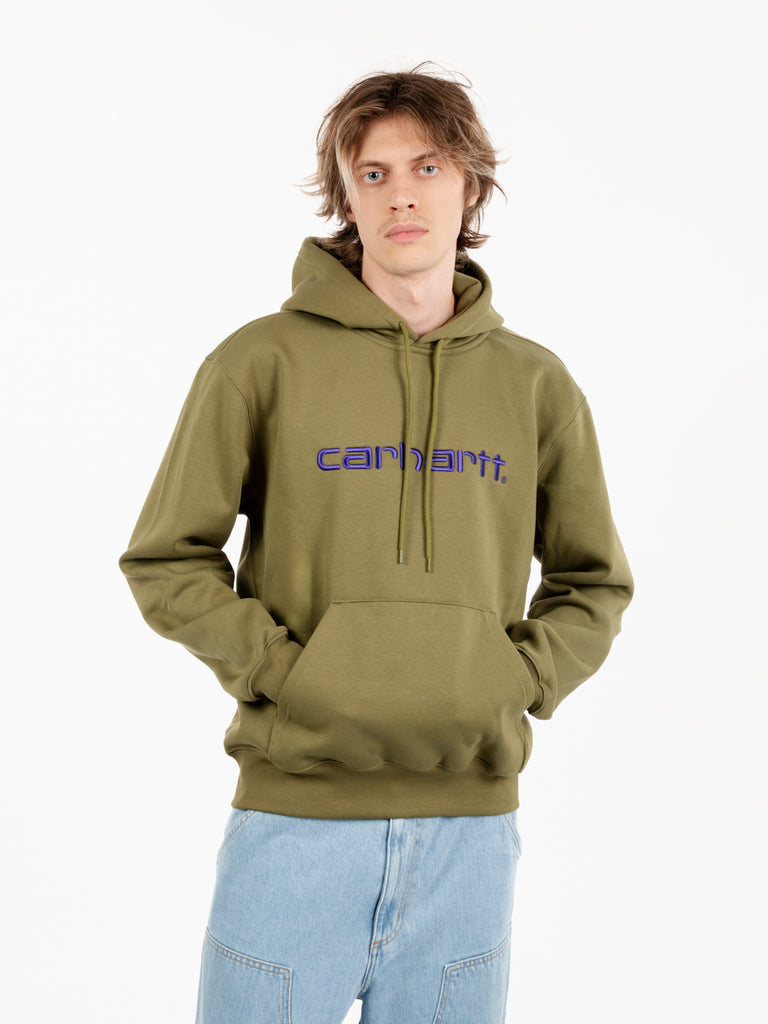 Carhartt WIP - Hooded Sweat capulet / aura